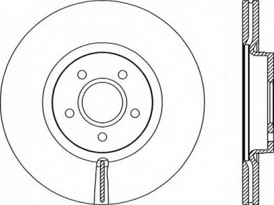 OPEN PARTS bdr215420 -  Тормозной диск